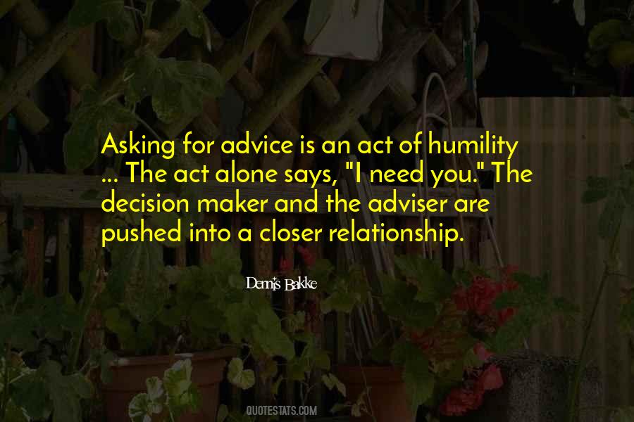 Quotes About Decision Maker #15327