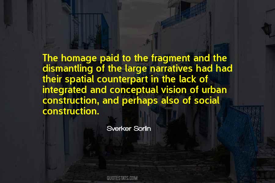 Lack Of Vision Quotes #1337688