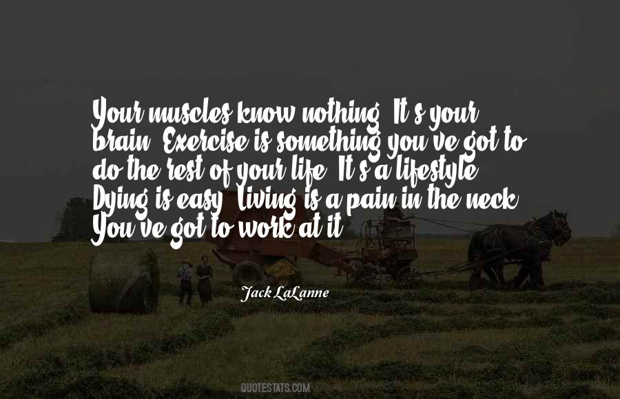 Quotes About Exercise Pain #1481788