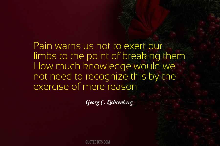 Quotes About Exercise Pain #1542823