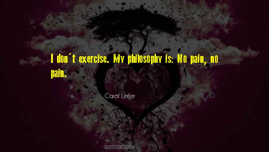 Quotes About Exercise Pain #1722313