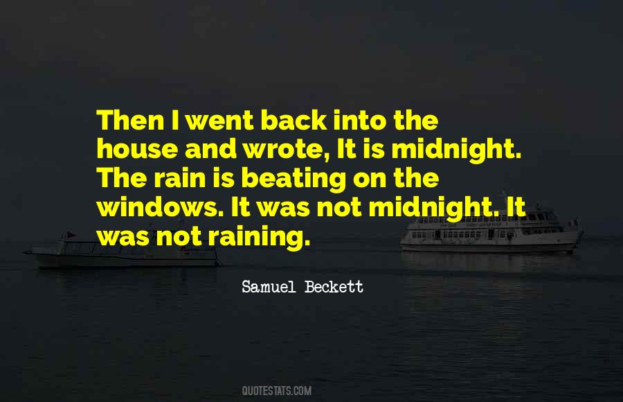 Quotes About Not Raining #1640608