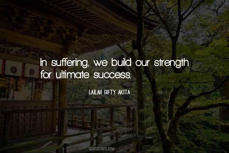 Non Suffering From Success Quotes #1358038