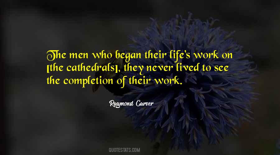 Quotes About Completion Of Work #541199