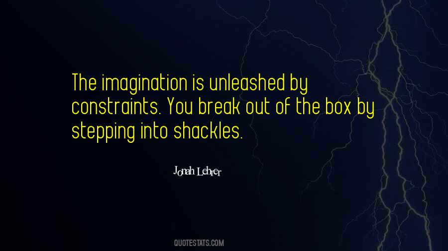 Quotes About Stepping Out Of The Box #818425