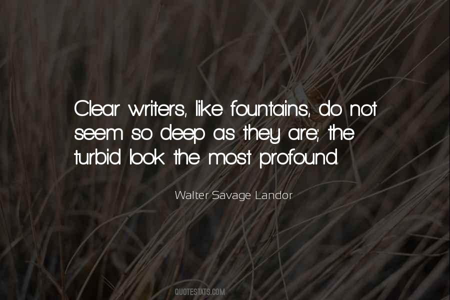 Quotes About Clear Writing #810124