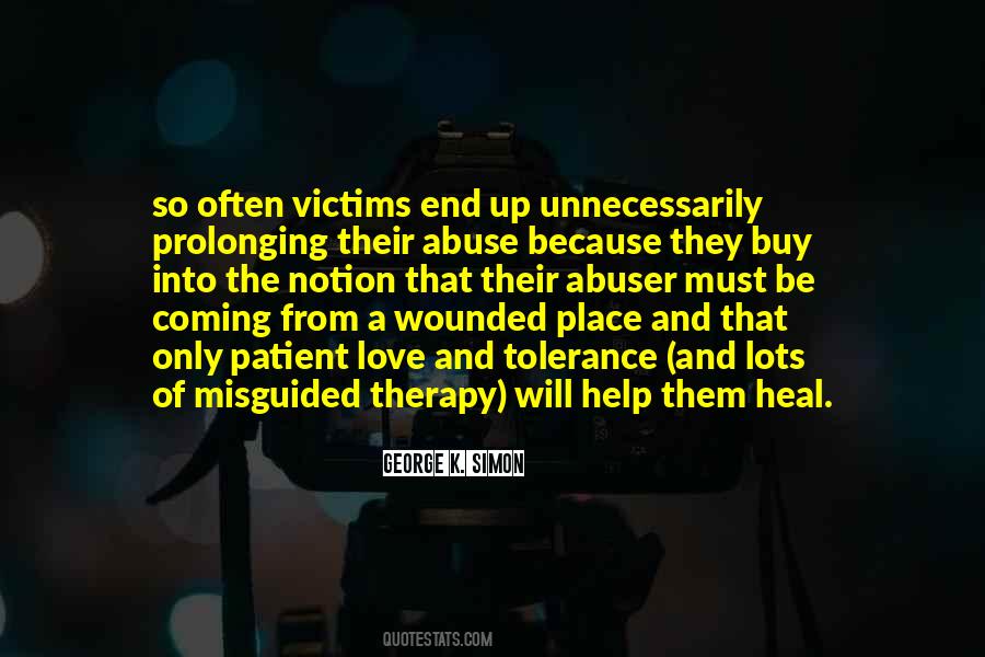 Quotes About Victims Of Abuse #602594