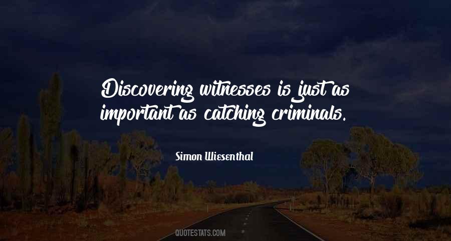 Quotes About Catching Criminals #424890