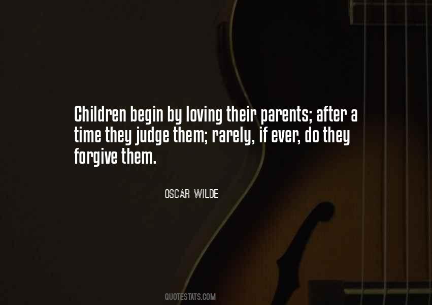 Quotes About Parents Oscar Wilde #367718