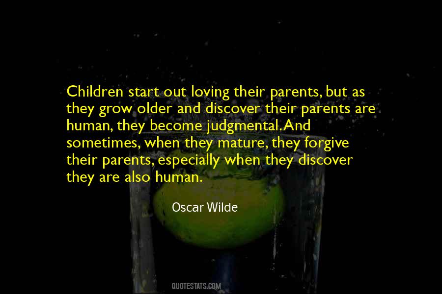 Quotes About Parents Oscar Wilde #539845