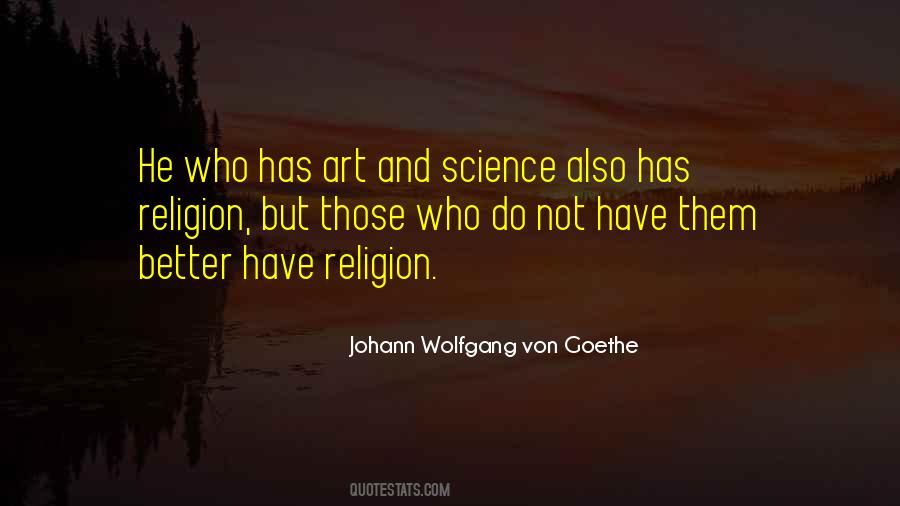 Quotes About Art And Science #1056270