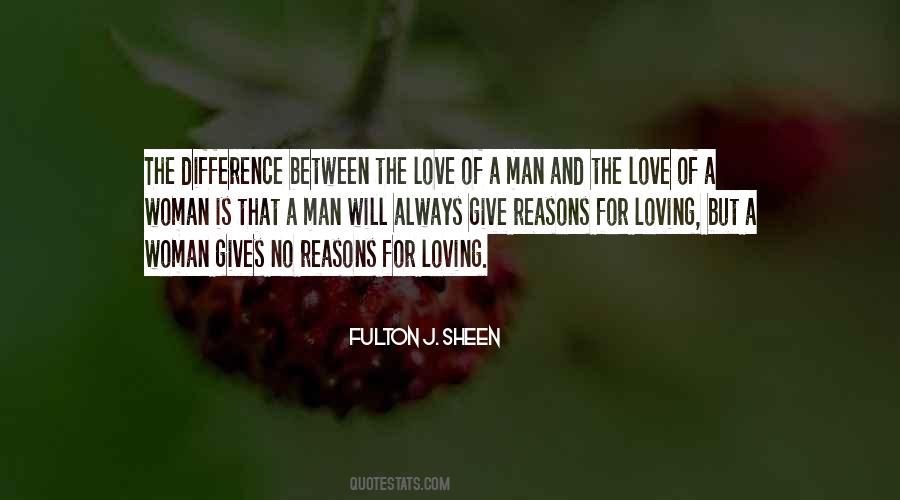 Love Of A Man For A Woman Quotes #210377