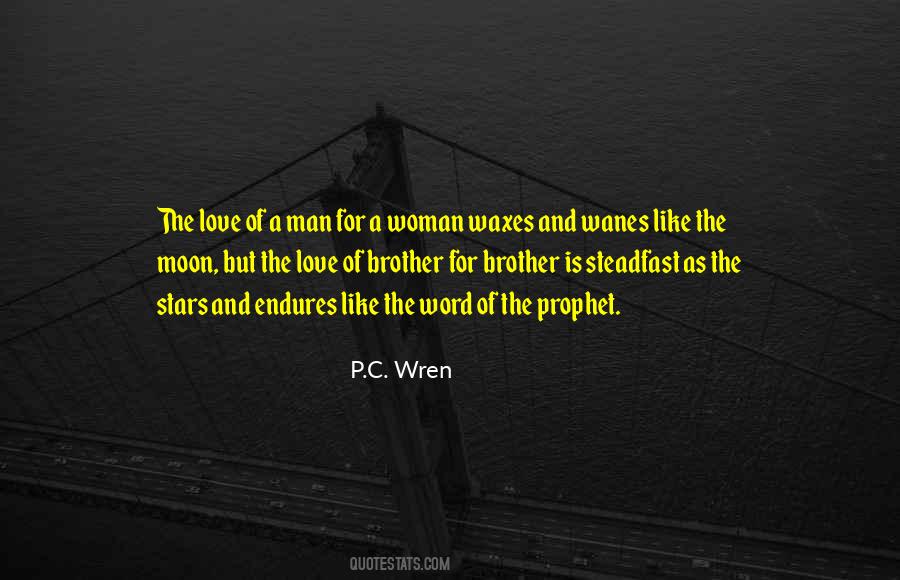 Love Of A Man For A Woman Quotes #277922
