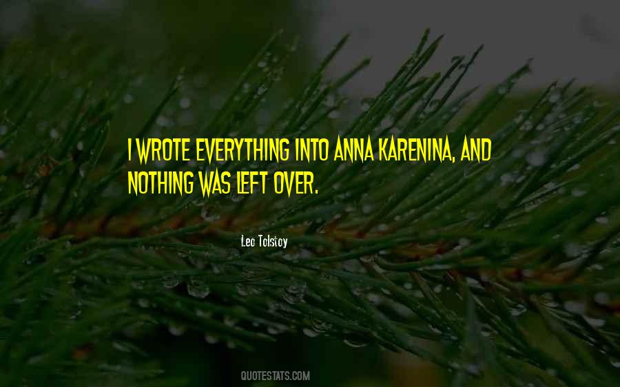 Quotes About Anna Karenina #177781