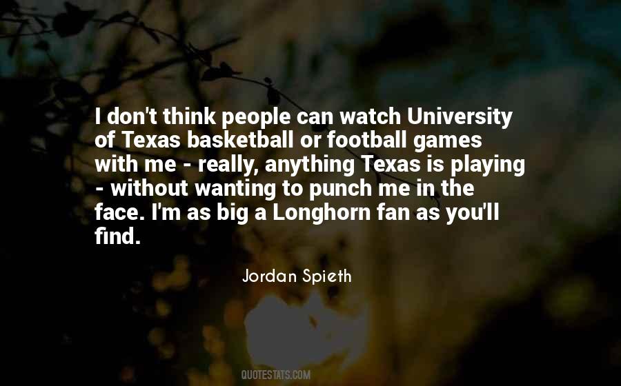 Quotes About Texas Football #627354