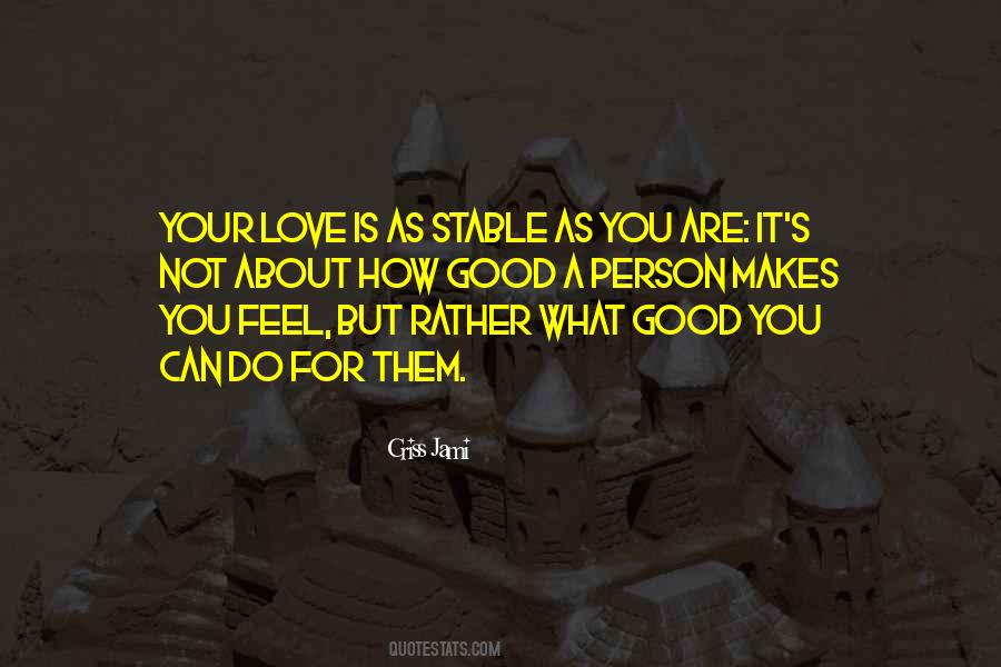 Quotes About How Good You Are #120718