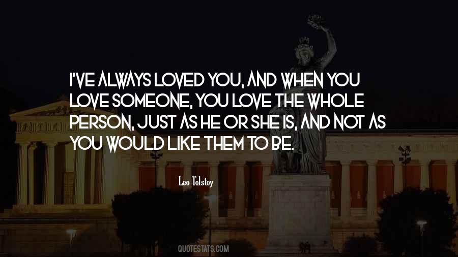 Someone I Loved Quotes #172184