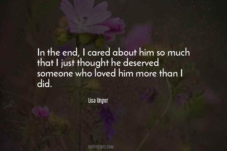 Someone I Loved Quotes #198930