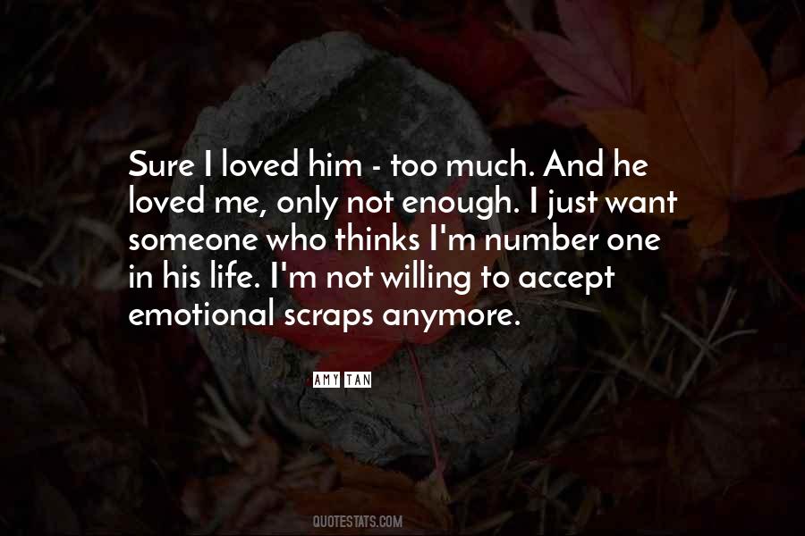 Someone I Loved Quotes #595672