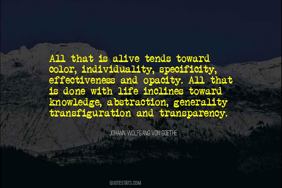 Quotes About Transfiguration #265906