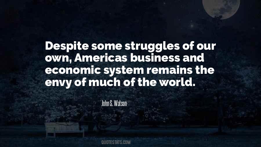 Economic System Quotes #249705