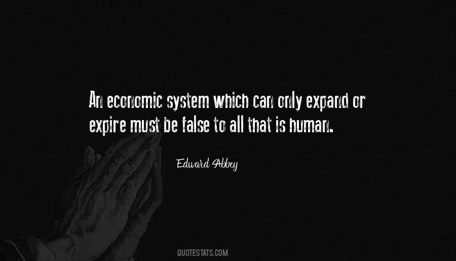 Economic System Quotes #7683