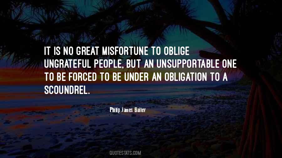 Quotes About Oblige #953098