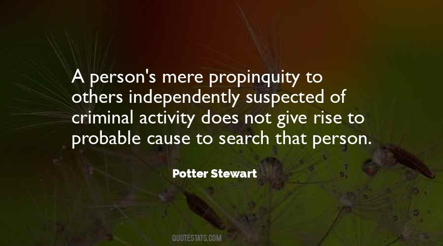 Quotes About Probable Cause #1521793