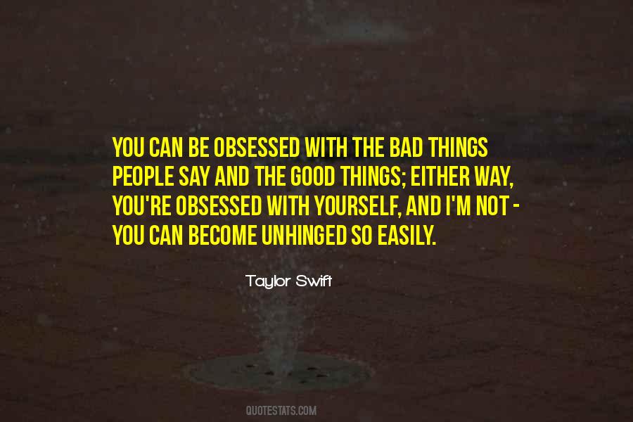 Be Obsessed Quotes #1028128