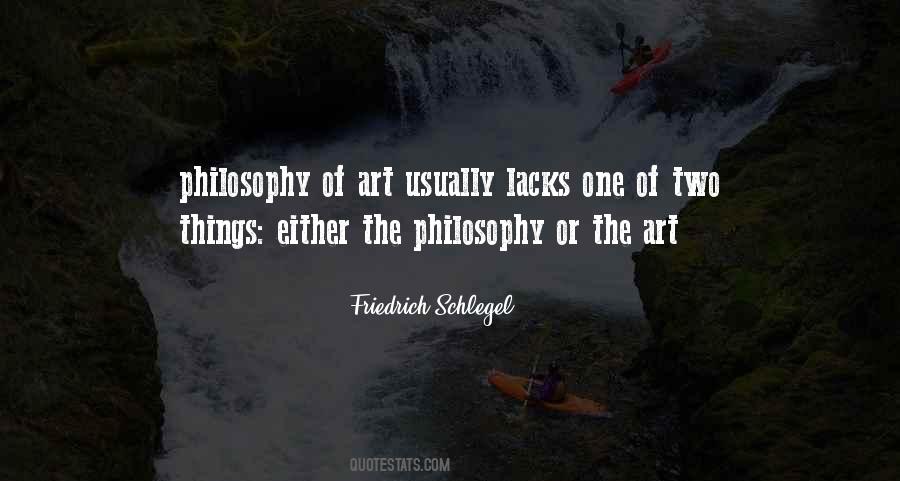 Quotes About Philosophy Of Art #115793