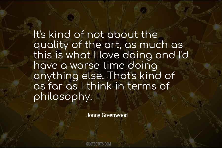 Quotes About Philosophy Of Art #267299
