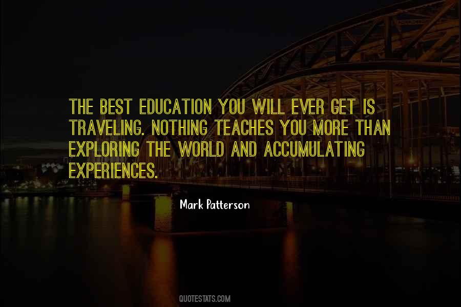 Quotes About Exploring The World #761591