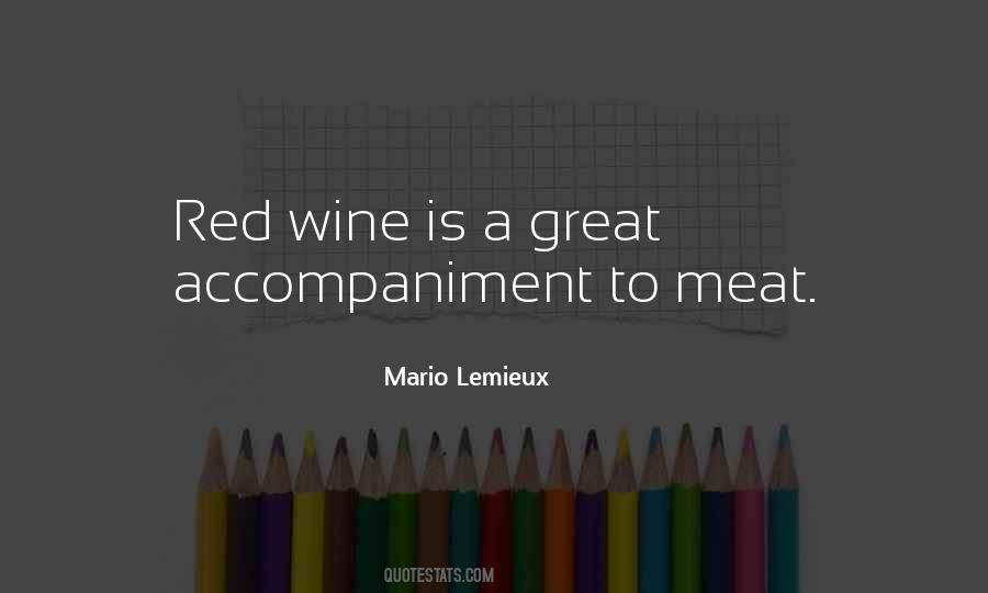 Quotes About Red Wine #1075324