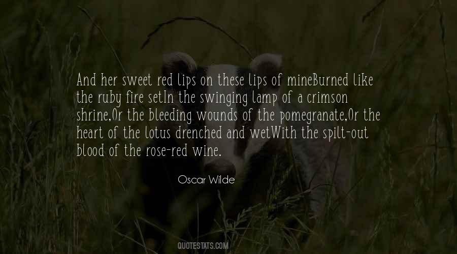 Quotes About Red Wine #1709054