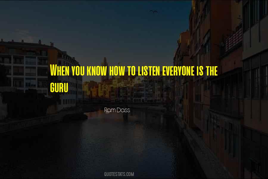 How To Listen Quotes #467366