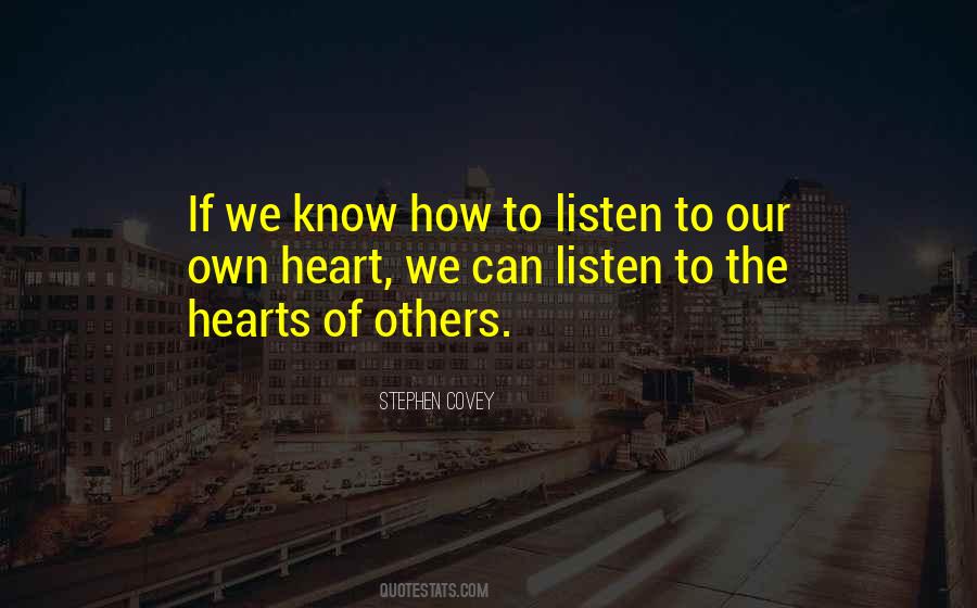 How To Listen Quotes #931876