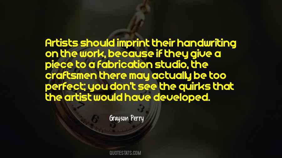 Quotes About Craftsmen #1402964