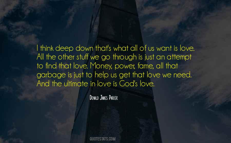 Quotes About God's Power And Love #1687560