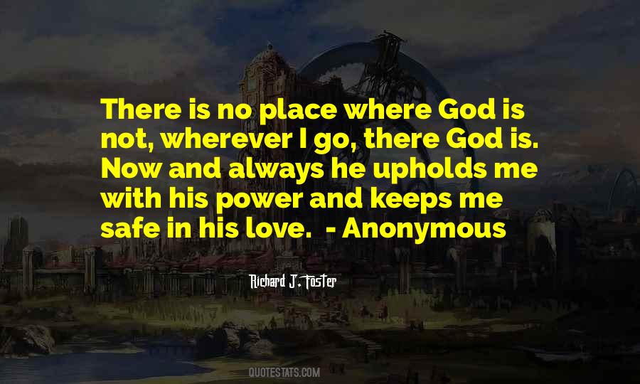 Quotes About God's Power And Love #219484