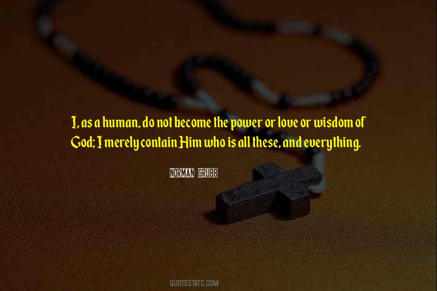 Quotes About God's Power And Love #362370