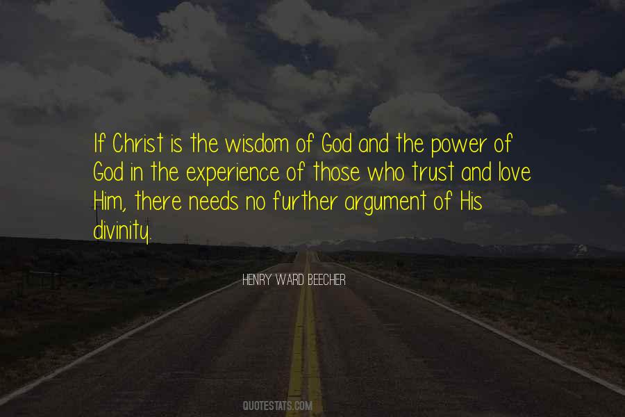 Quotes About God's Power And Love #722154