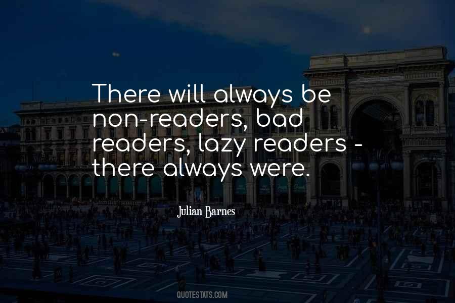 Quotes About Non Readers #1739816