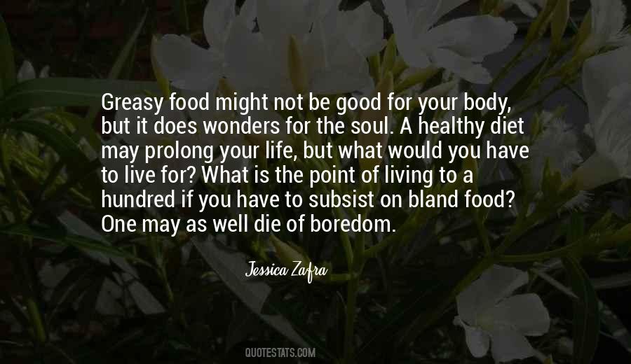 Quotes About Good Healthy Food #1002666