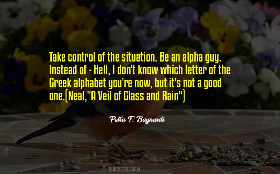 Control A Situation Quotes #550245