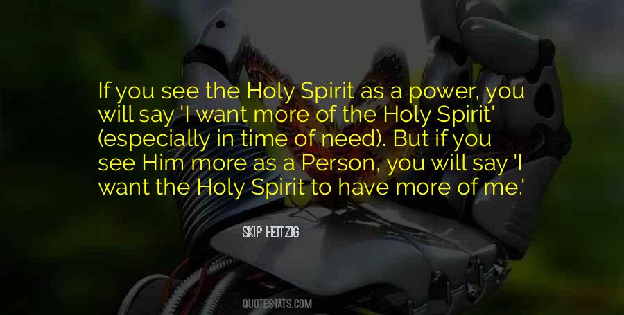 Quotes About Holy Spirit #1233167