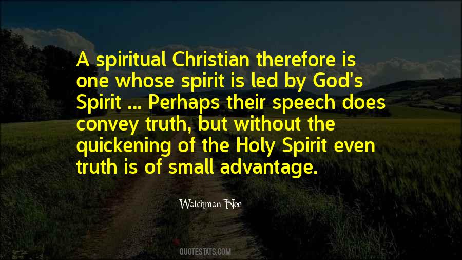 Quotes About Holy Spirit #1246319