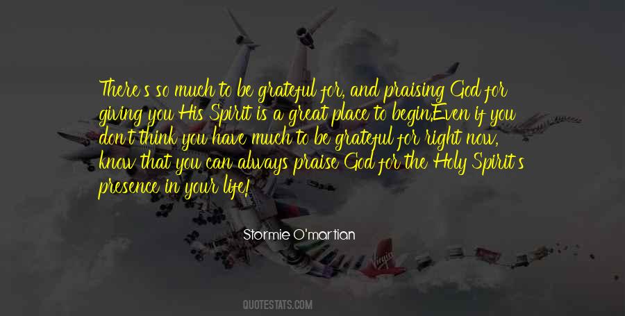 Quotes About Holy Spirit #1324265