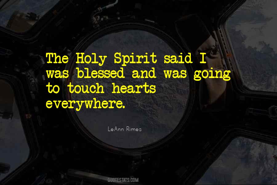 Quotes About Holy Spirit #1363381