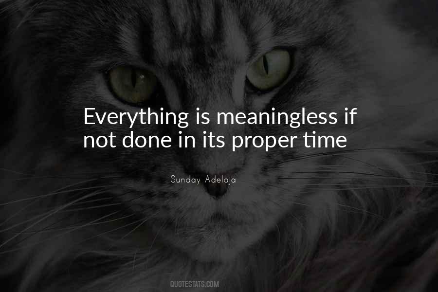 Proper Time Quotes #1675560