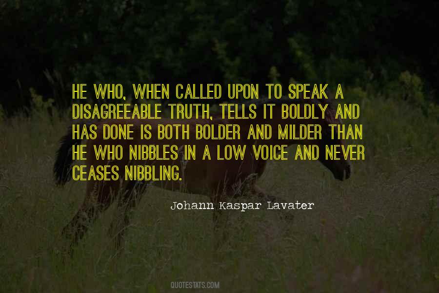 Quotes About When To Speak #111340